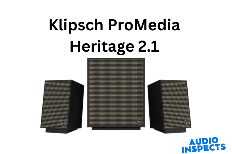 Klipsch Heritage Promedia 2.1 Design and features