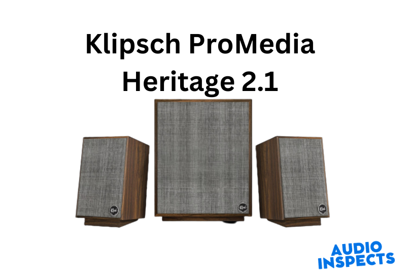 ProMedia Heritage 2.1 Multimedia Speaker System Features