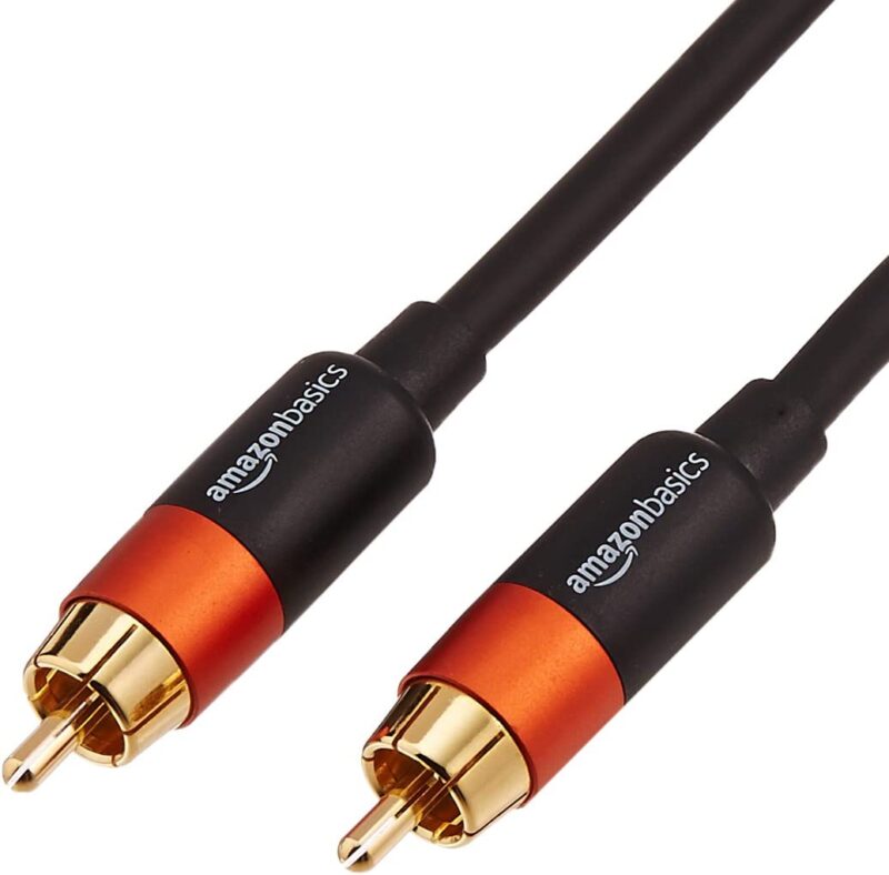 Amazon Basics RCA Male to Male Digital Audio Coaxial Cable