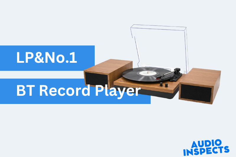 LP&No.1 Bluetooth Vinyl Record Player