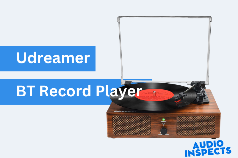 Udreamer Bluetooth Vinyl Record Player