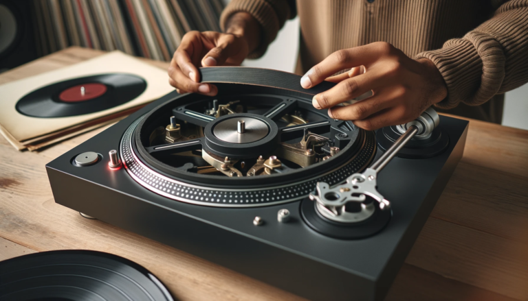 How to Replace a Turntable Belt