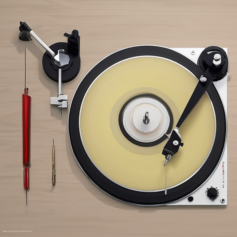 how to clean a turntable needle