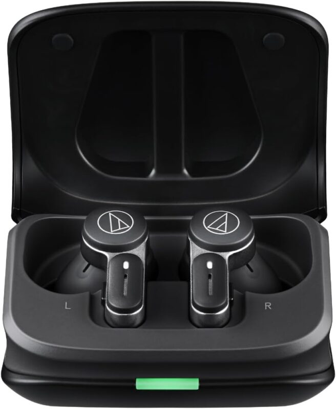 Audio-Technica ATH-TWX7 in charging case