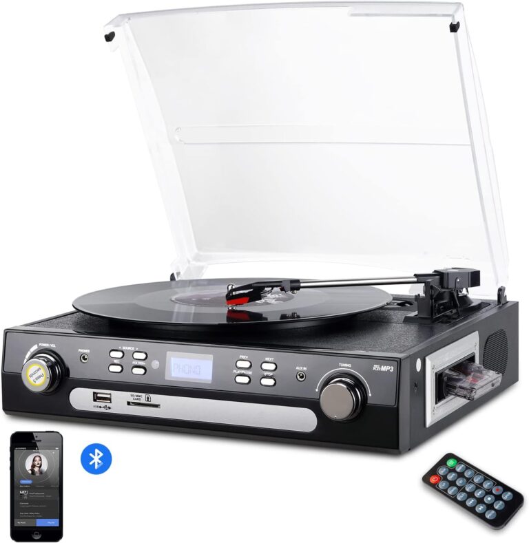 DIGITNOW Bluetooth Record Player Review