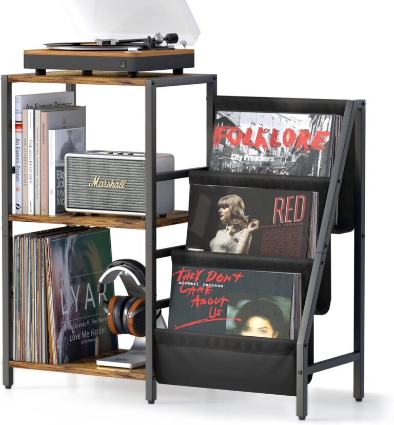 Record Player Stand with Vinyl Storage Review