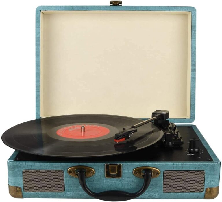 Record Player Vintage Bluetooth Turntable Review