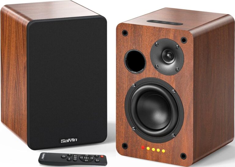 Saiyin Bluetooth Bookshelf Speakers Review