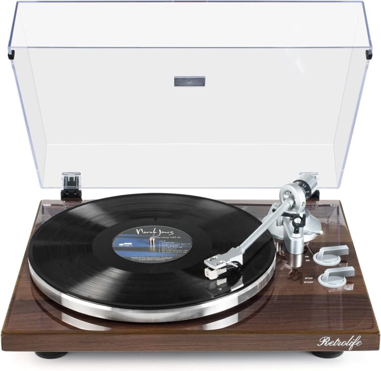 Turntables Belt-Drive Record Player Review