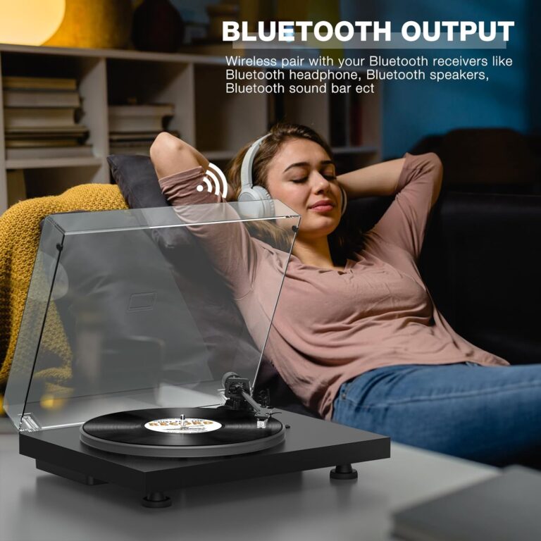 Vinyl Record Player with Bluetooth Output Review