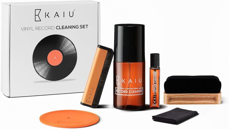 KAIU Anti-Static Turntable Stylus Gel Cleaner - Dirt  Debris Dry Cleaning Mixture for Vinyl Record Player Needle