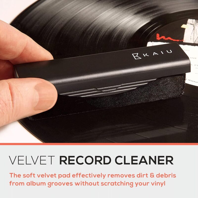 KAIU Anti-Static Turntable Stylus Gel Cleaner - Dirt  Debris Dry Cleaning Mixture for Vinyl Record Player Needle