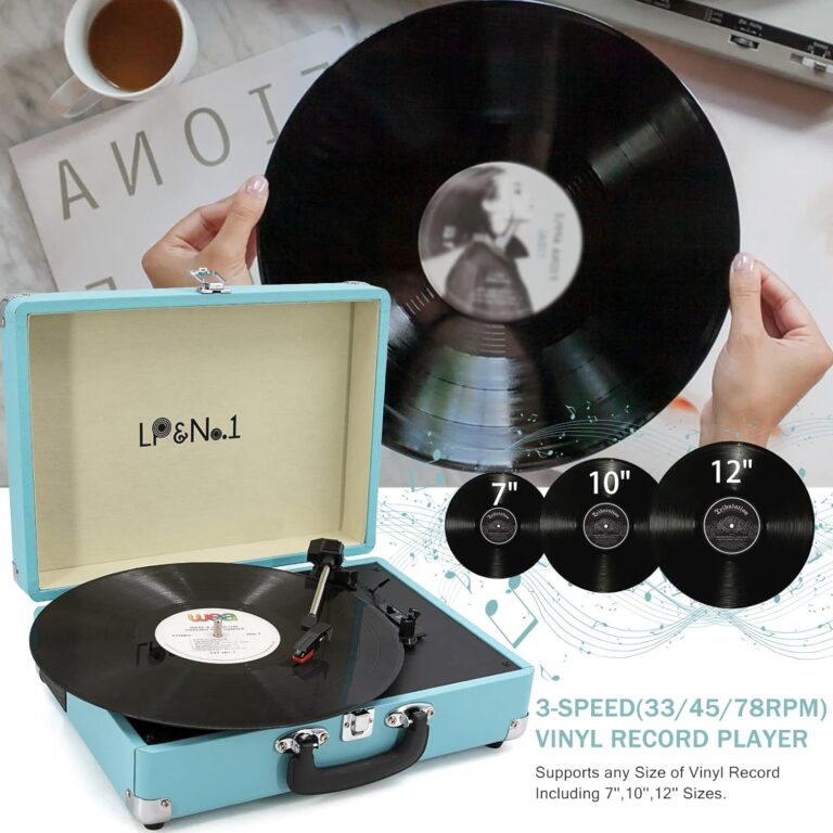 LP&No.1 Vinyl Record Player Review