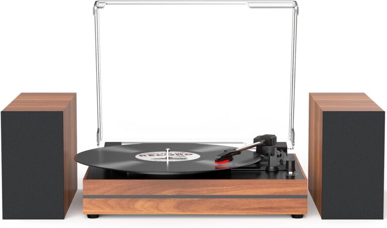 Belt-Drive Turntable Vintage Vinyl LP Player Review